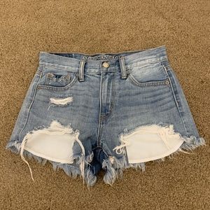 american eagle jean shorts